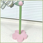 Tulip Wood Paper Towel Holder