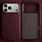 Premium Leather Business Case for iPhone 17 Air 16 15 14 13 12 Pro Max