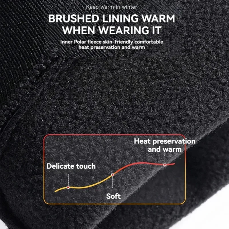 Winter Waterproof Touchscreen Cycling Ski Thermal Gloves Men Women Secondary image