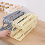 30 Egg Rolling Storage Box 3 Tier Fridge Rack