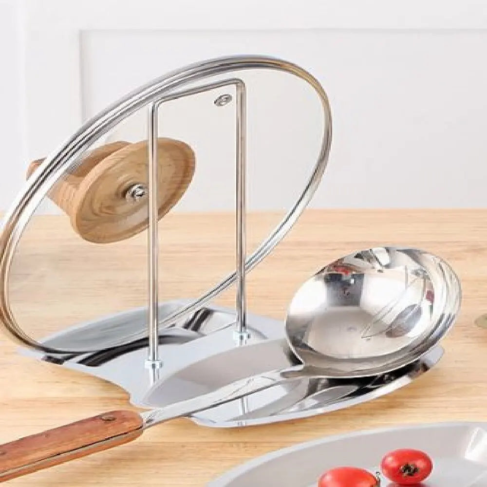 Stainless Steel Pot Lid Holder Kitchen Organizer