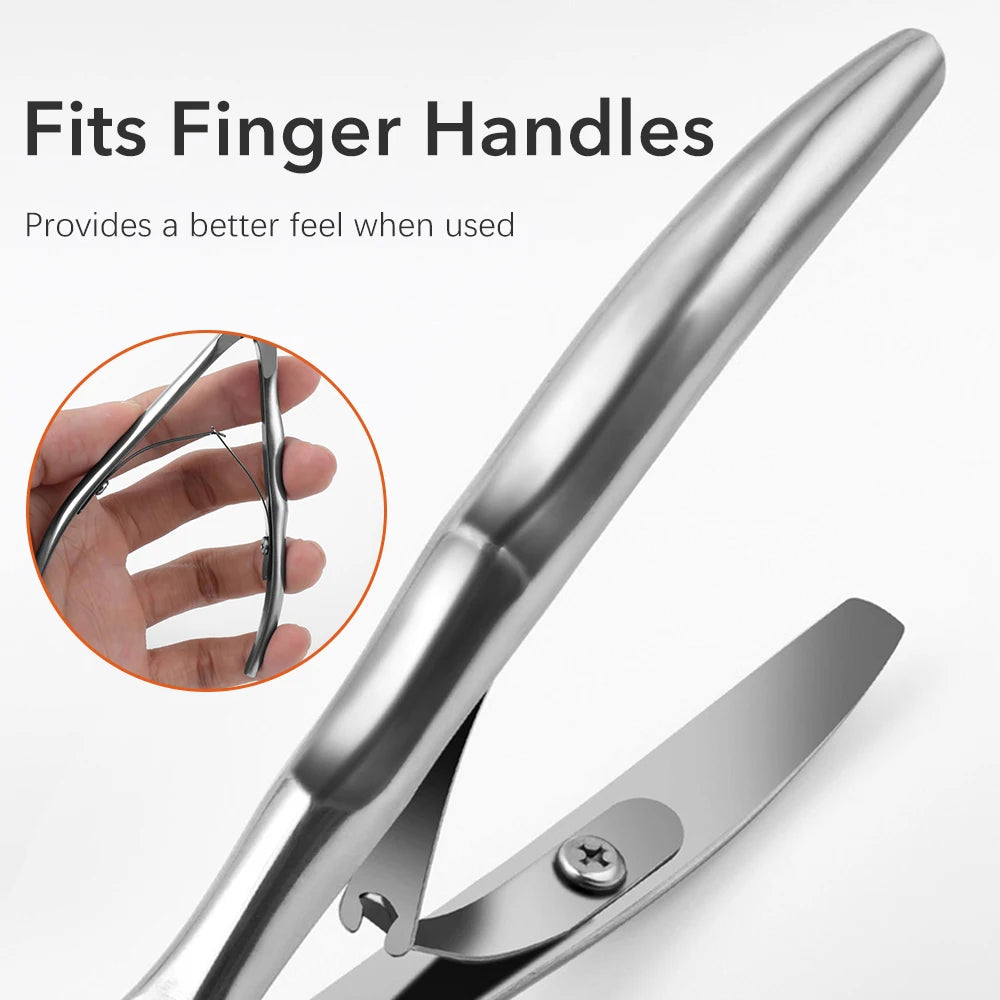 Straight Blade Nail Clippers Pedicure Tool