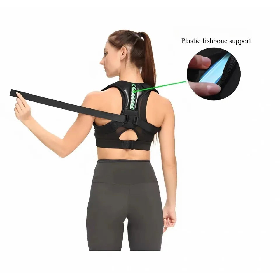 Adjustable Posture Corrector Belt Invisible Back Brace Support