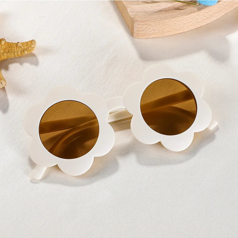 Sunflower Kids Sunglasses UV400 | Cute Round Toddler Shades