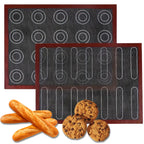 Silicone Baking Mat Perforated Non-Stick Oven Liner for Cookies & Macarons