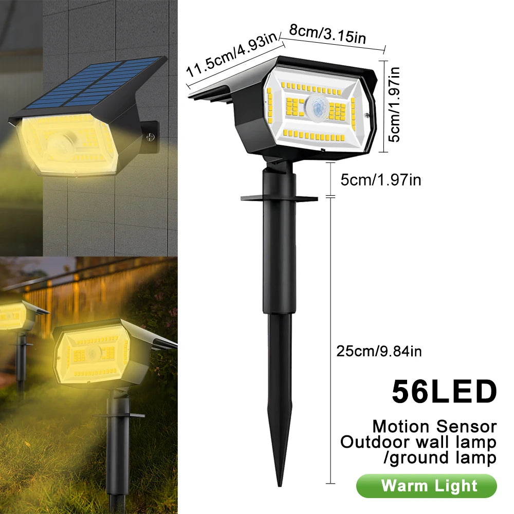 72/68 LED Solar Landscape Lights