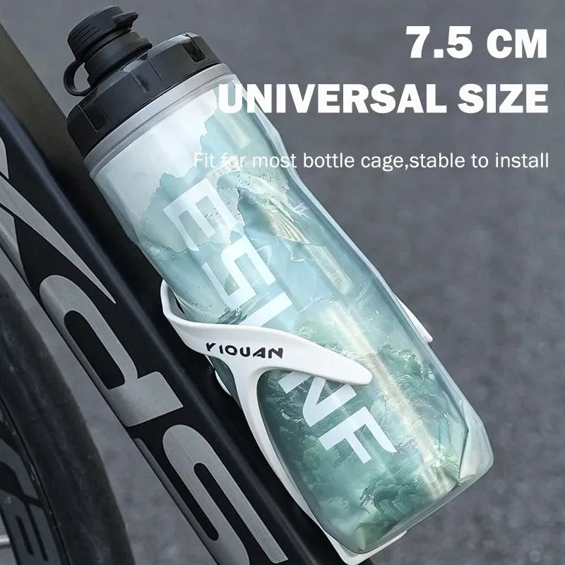 ESLNF Insulated Cycling Water Bottle Large Capacity Cup