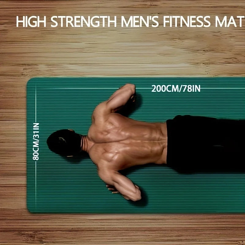 15 20mm Thick NBR Yoga Mat Non Slip Gym Fitness Camping Mat