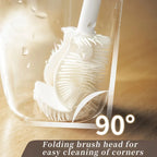 Foldable Silicone Bottle Brush 360° Long Handle