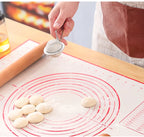 UNTIOR Silicone Baking Mat Non-Stick Dough Kneading & Pizza Rolling Pad