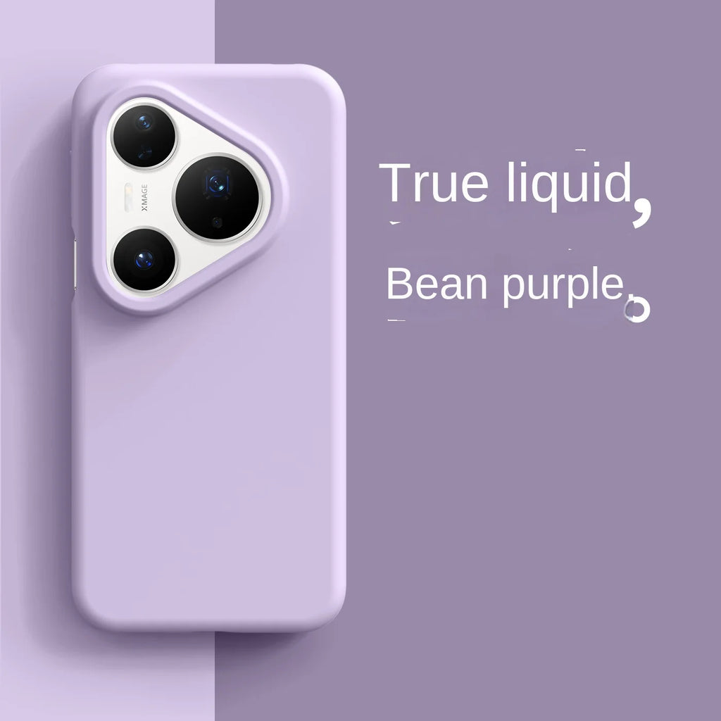 Luxury Liquid Silicone Case for Huawei Pura 80 Pro Plus & 80 Ultra