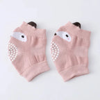 Baby Knee Pads Cotton Anti-Slip Crawling Protector (1 Pair)