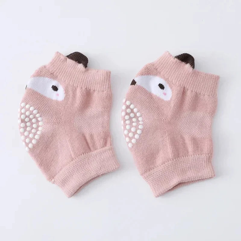 Baby Knee Pads Cotton Anti-Slip Crawling Protector (1 Pair)