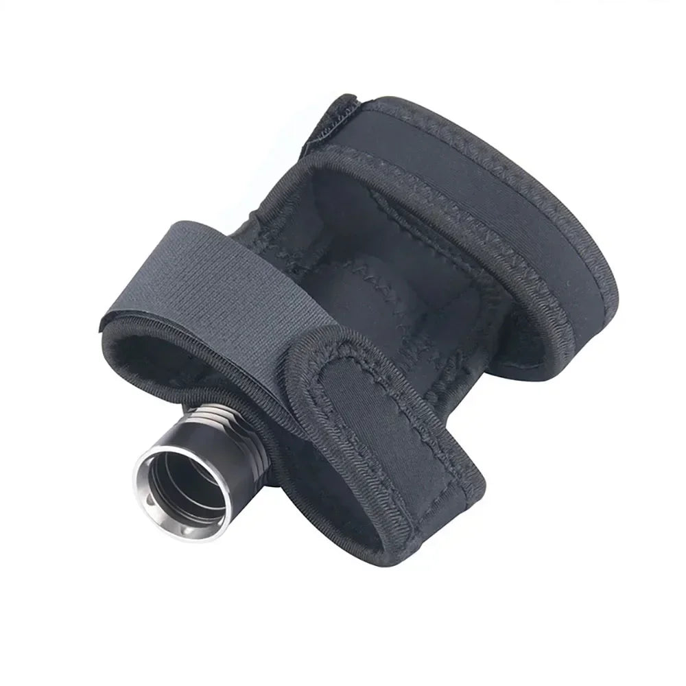 Torch Wrist Strap | Neoprene Diving Torch Mount for Scuba & Outdoor