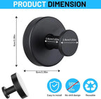 Stainless Steel Suction Cup Hook Reusable Waterproof Wall Hook