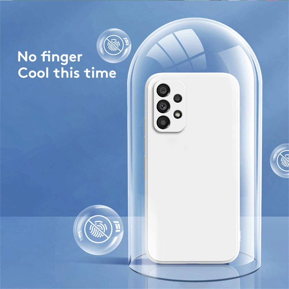 Silicone Camera Protection Case for Samsung Galaxy A Series 5G