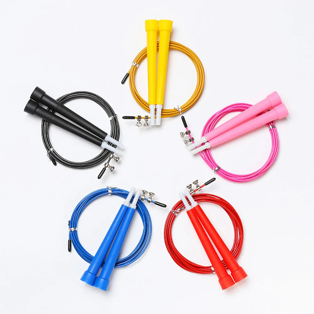 Speed Jump Rope Steel Wire Fast Cardio Fitness Cable Rope