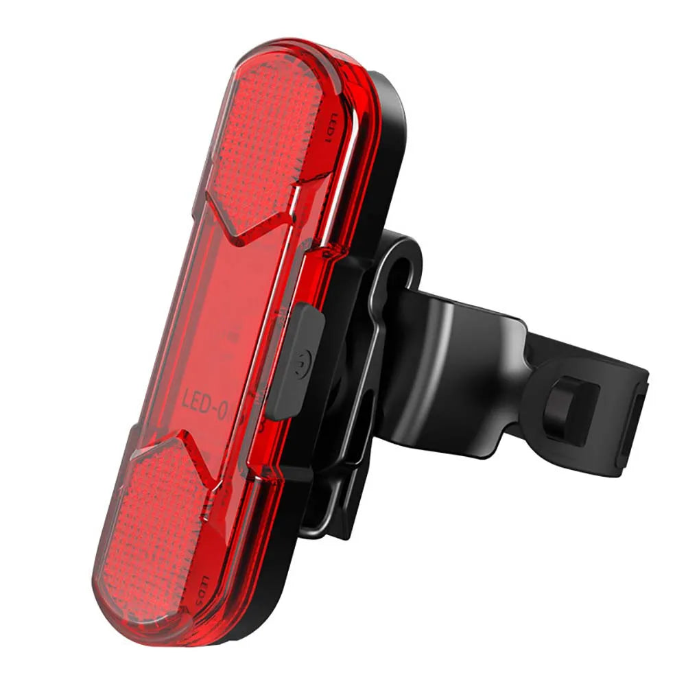 USB Rechargeable Waterproof LED Bike Tail Safety Light