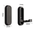 Folding Wall Hook Stainless Steel Towel & Coat Hook Set