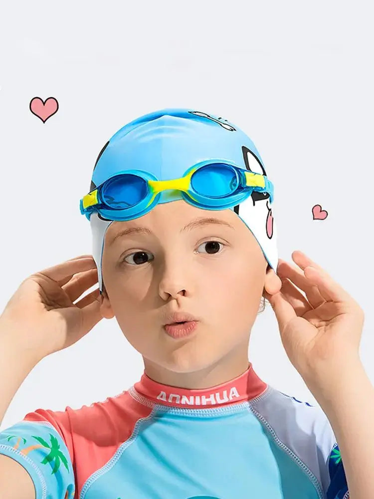 Kids Swimming Goggles Anti-Fog UV Protection Ages 3-14