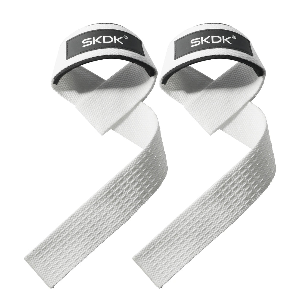 Silicone Gym Hand Grips Lifting Straps Deadlift Wrist Support Pair