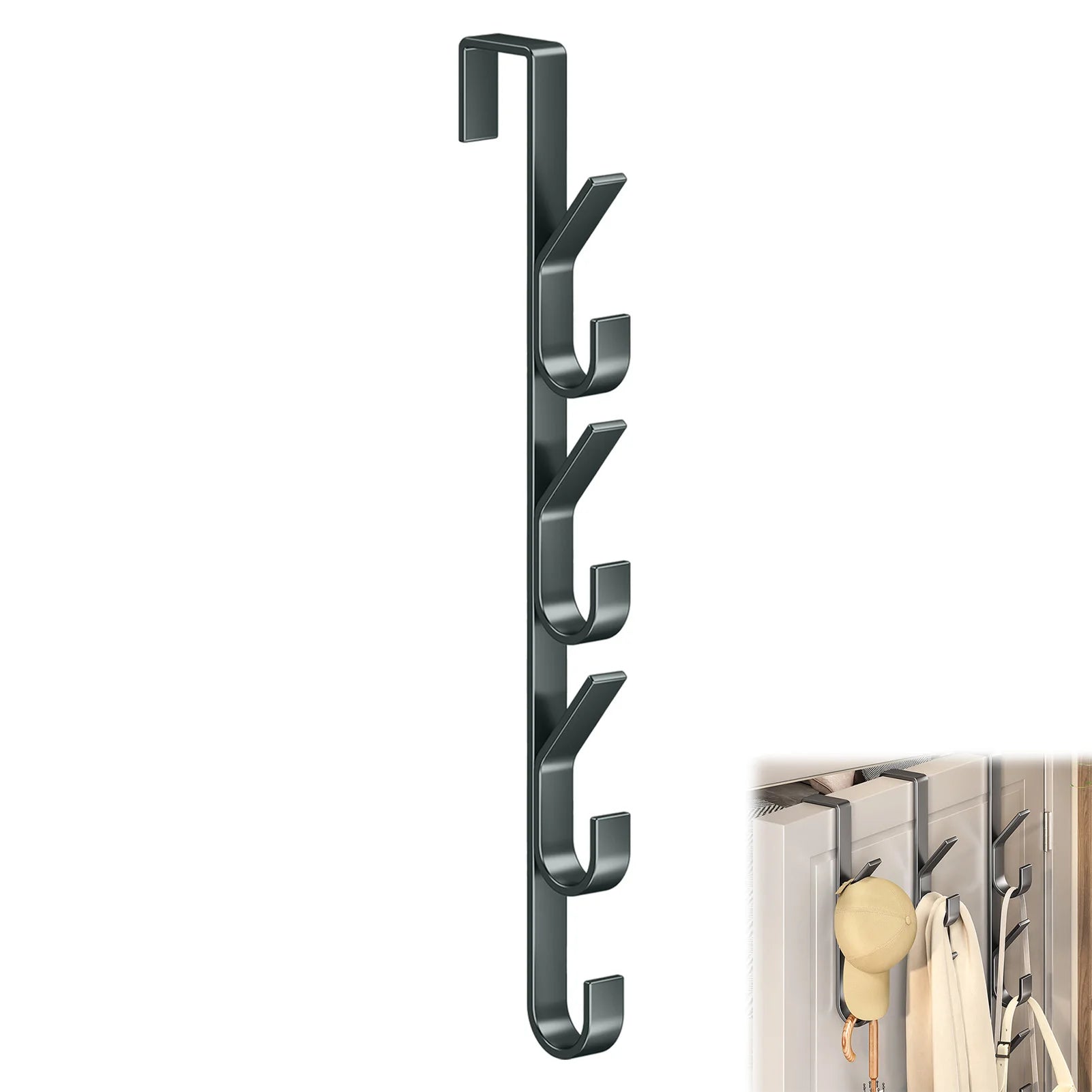 Door Hooks Organizer Space Saving Storage