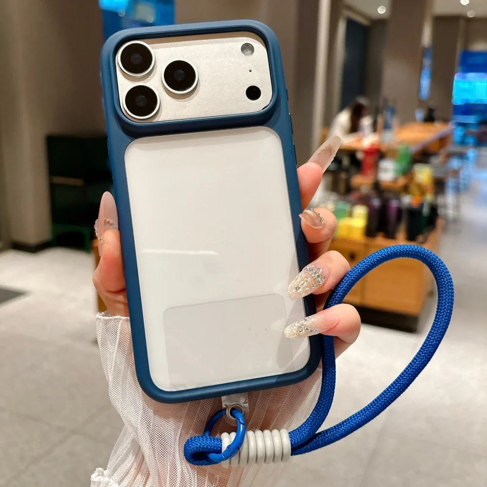 Clear iPhone Case Shockproof Crystal Cover