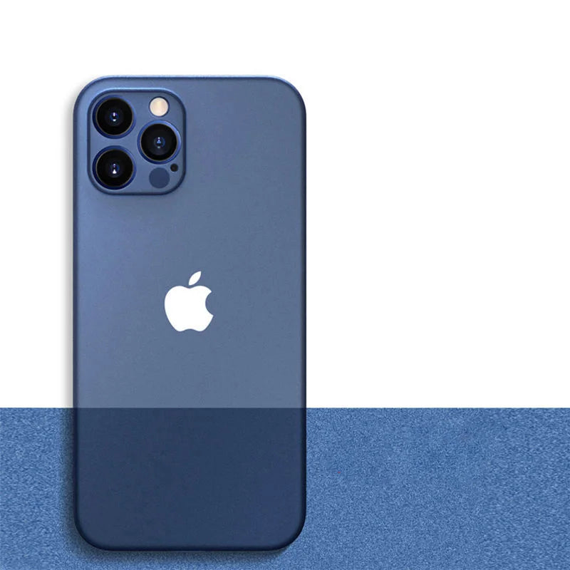Ultra Thin Matte PP Case for iPhone 11 12 13 14 15 16 17 Pro Max