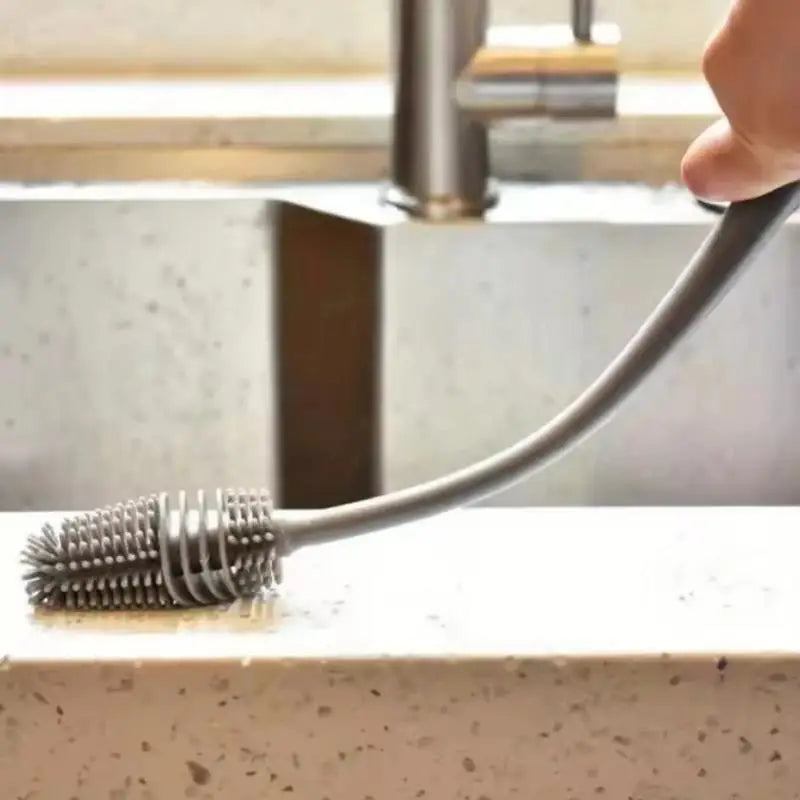 Long Handle Bottle Cup Brush Glass Cleaning Tool