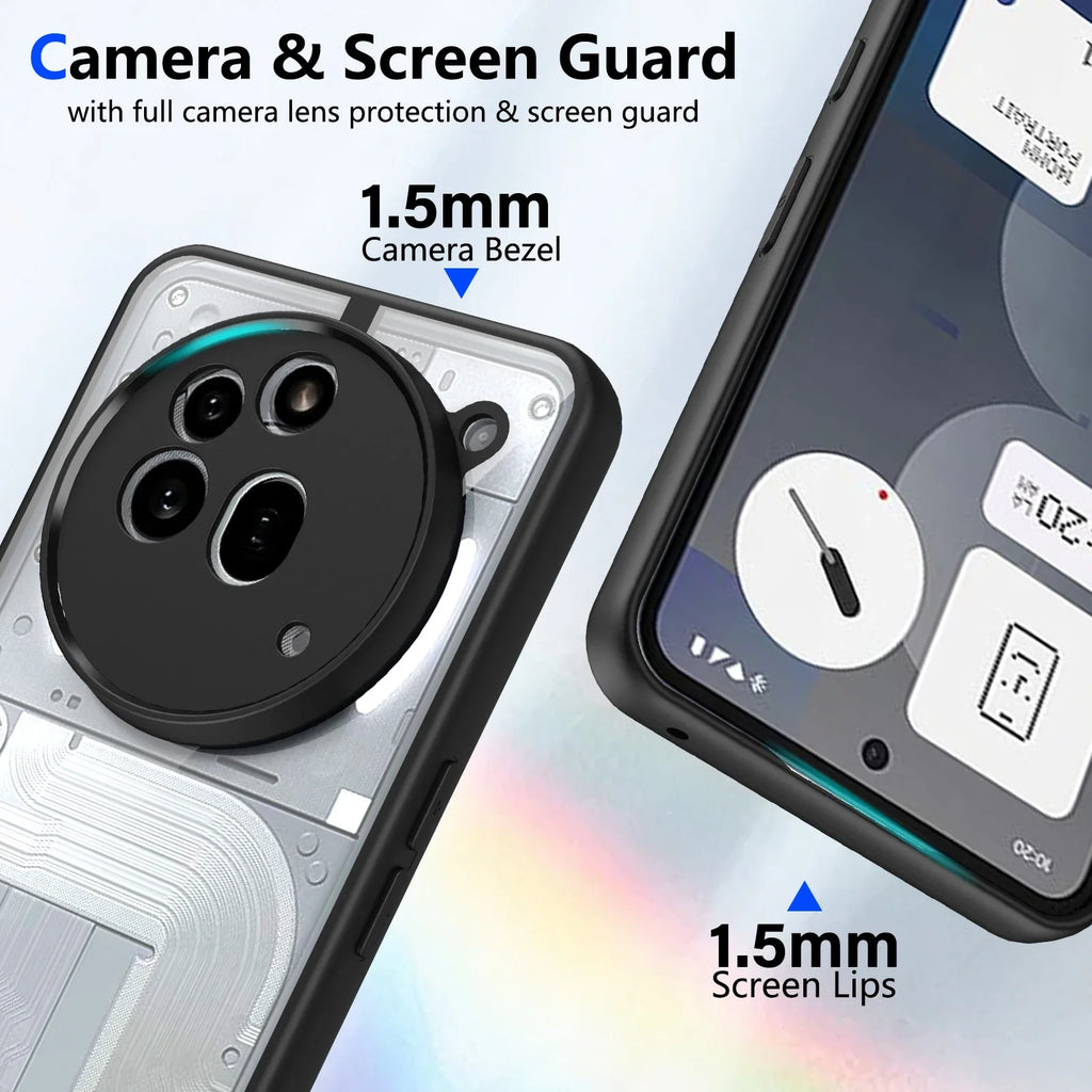 Ultra Thin TPU Hard Case for Nothing Phone 4A 3A Pro 2A Plus Cover