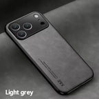 Premium Leather Magnetic Case for iPhone 17 16 15 14 13 Pro Max