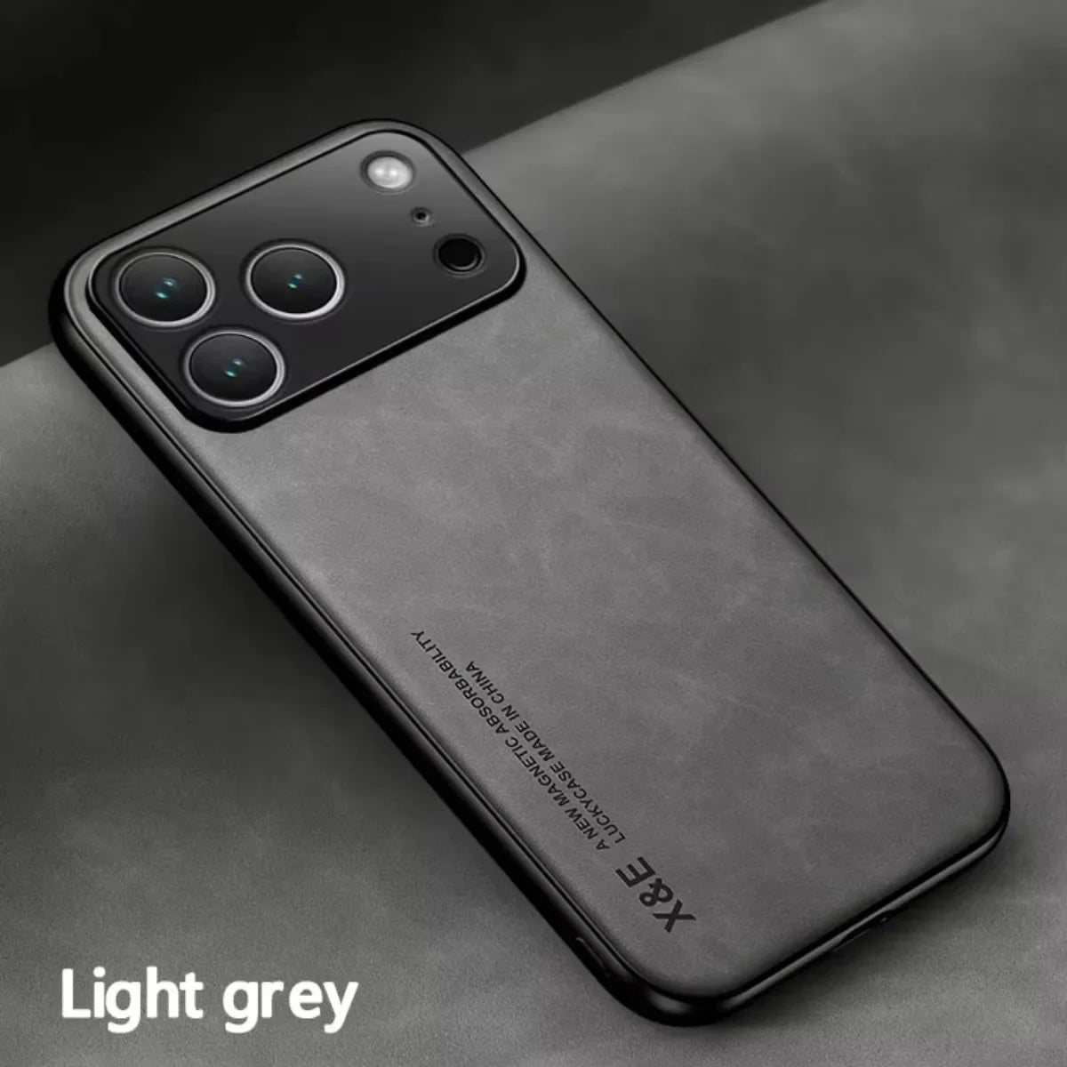 Premium Leather Magnetic Case for iPhone 17 16 15 14 13 Pro Max