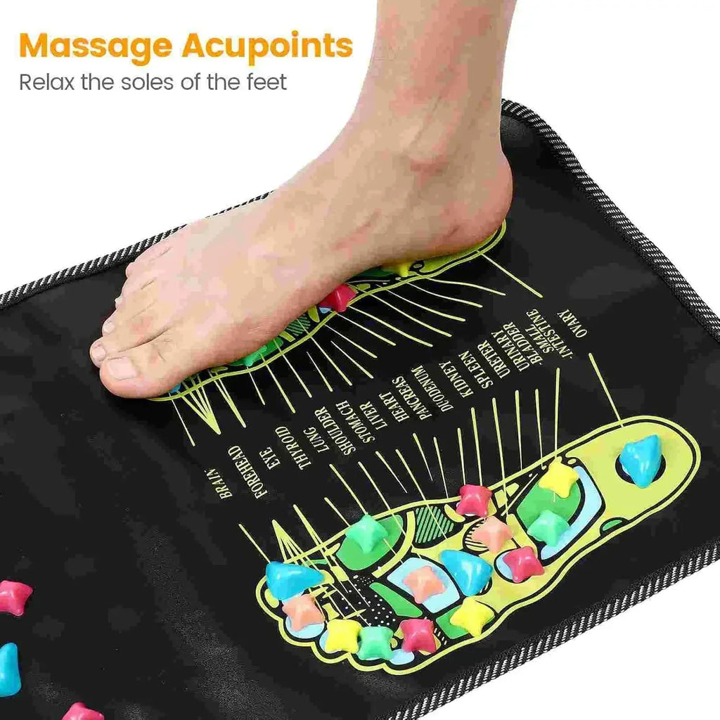 Foot Massage Pad Pressure Board for Stress Relief & Reflexology Care