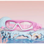 Kids Swimming Goggles Anti-Fog Waterproof Large Frame