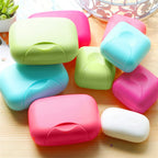 Portable Travel Soap Box – Covered Waterproof Soap Holder for Bathroom & Trips