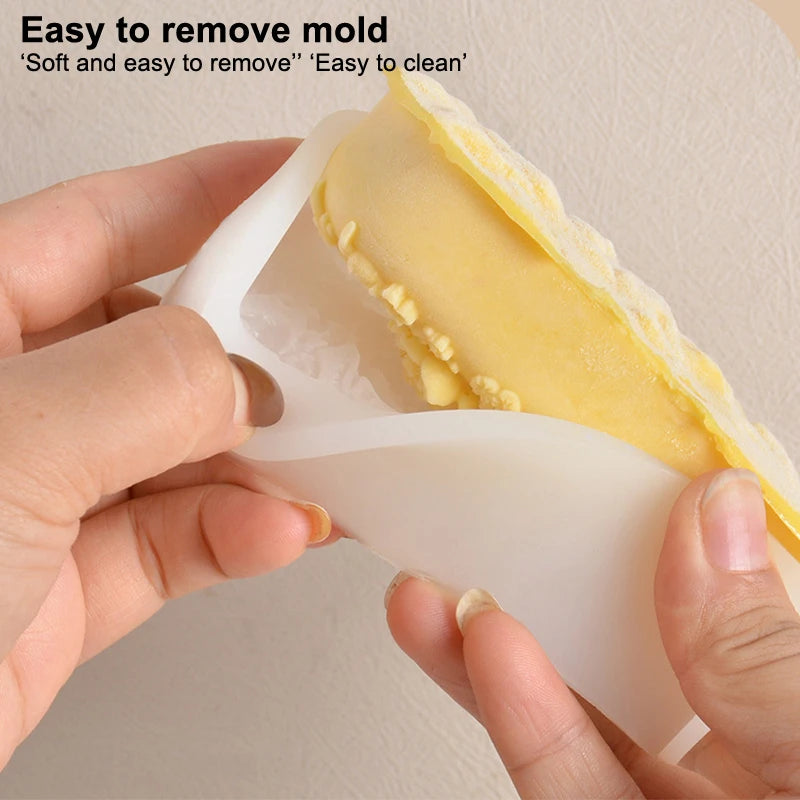Silicone Flower Popsicle Mold – Easy Release Floral Ice Cream Maker