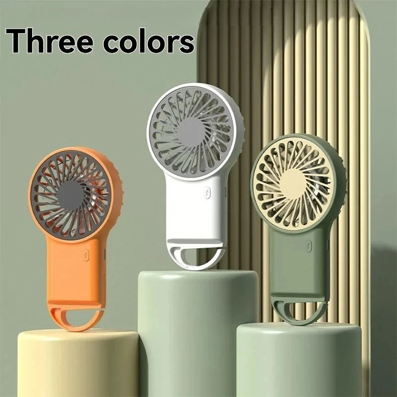 Cartoon Foldable Mini Fan USB Rechargeable Portable Fan