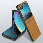 Premium Leather Shockproof Case for Motorola Razr 70 60 50 40 Ultra