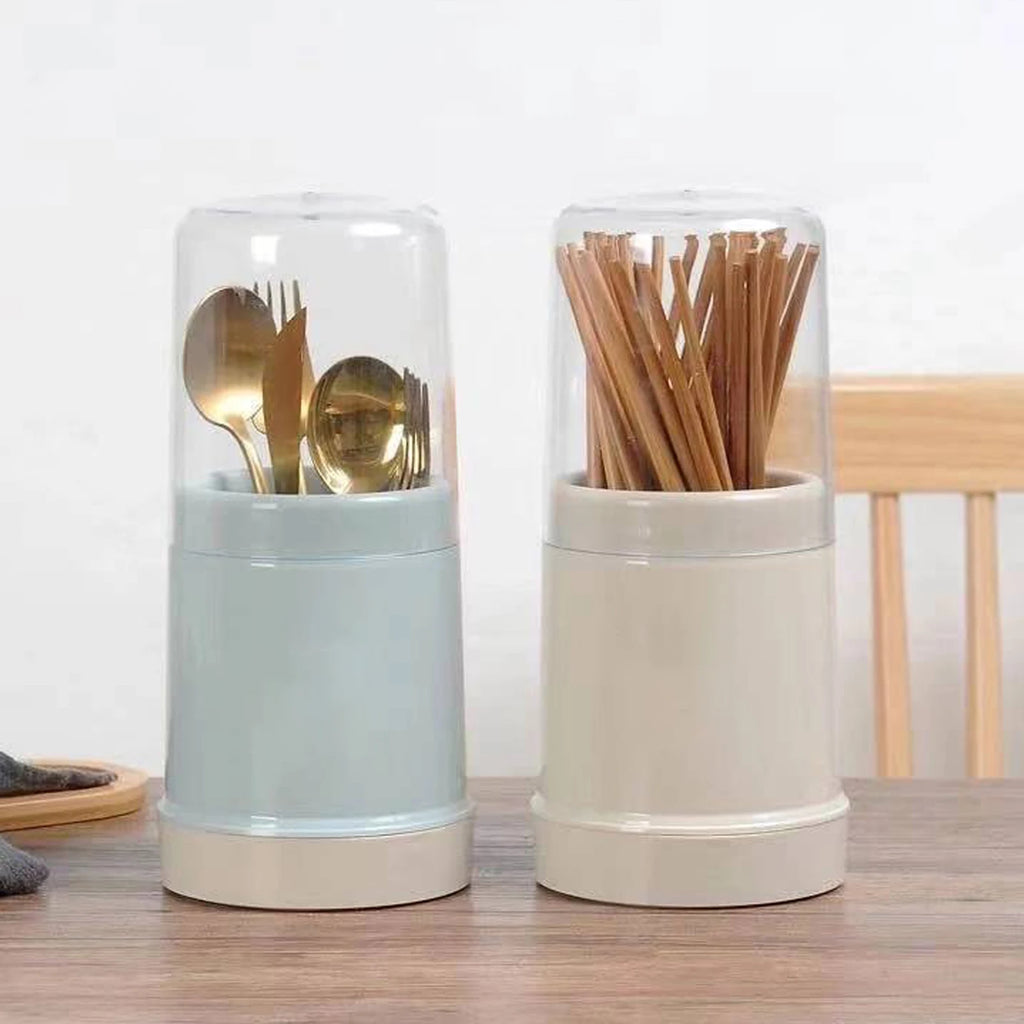 Round Cutlery Holder Kitchen Utensil Storage