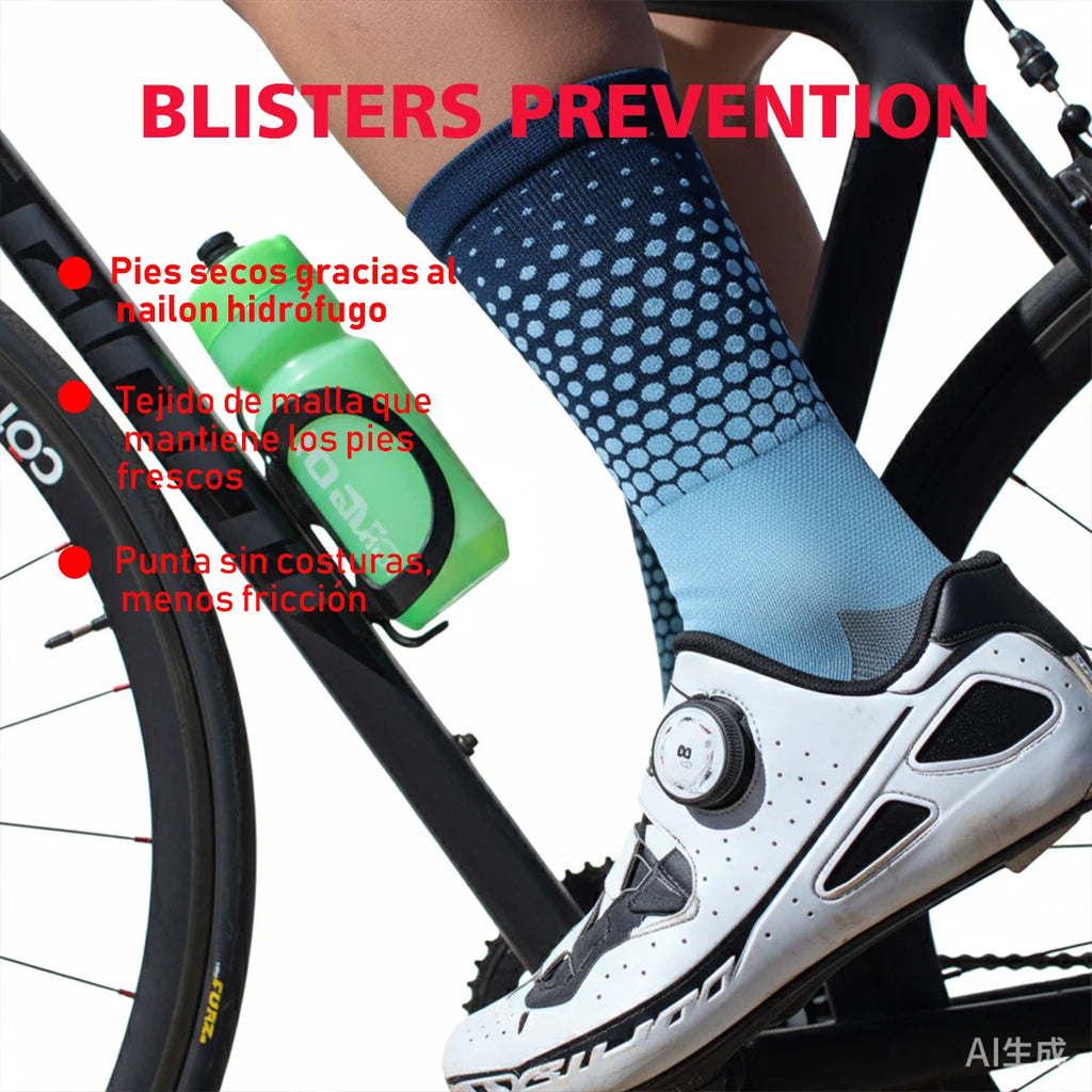 Cycling Socks Men Women Compression Road MTB Bike Racing Sports Unisex