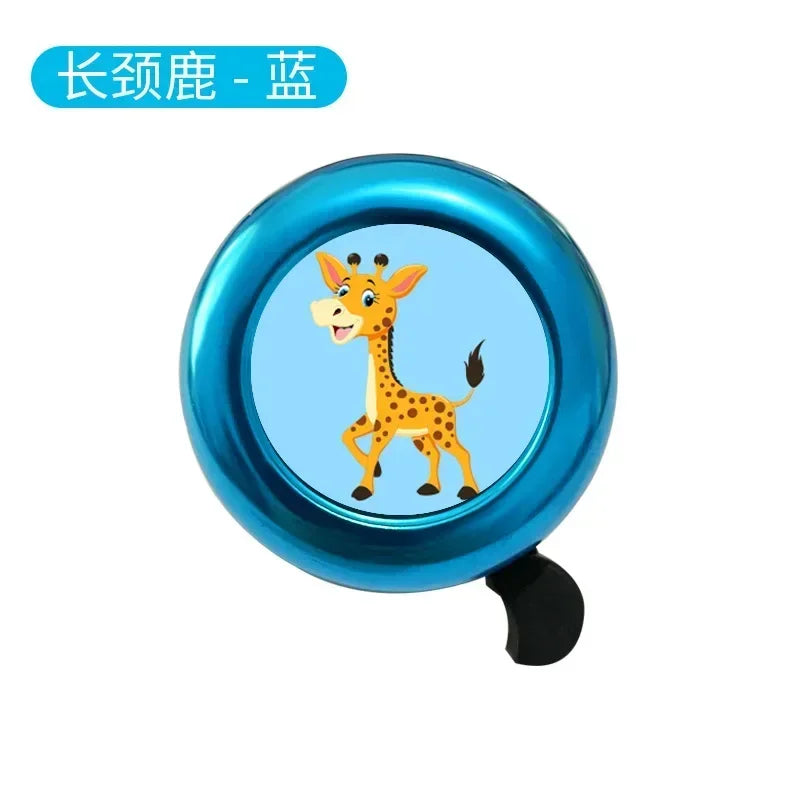 Cartoon Animal Bike Bell Loud Aluminum Alloy Bell for Kids & Scooters