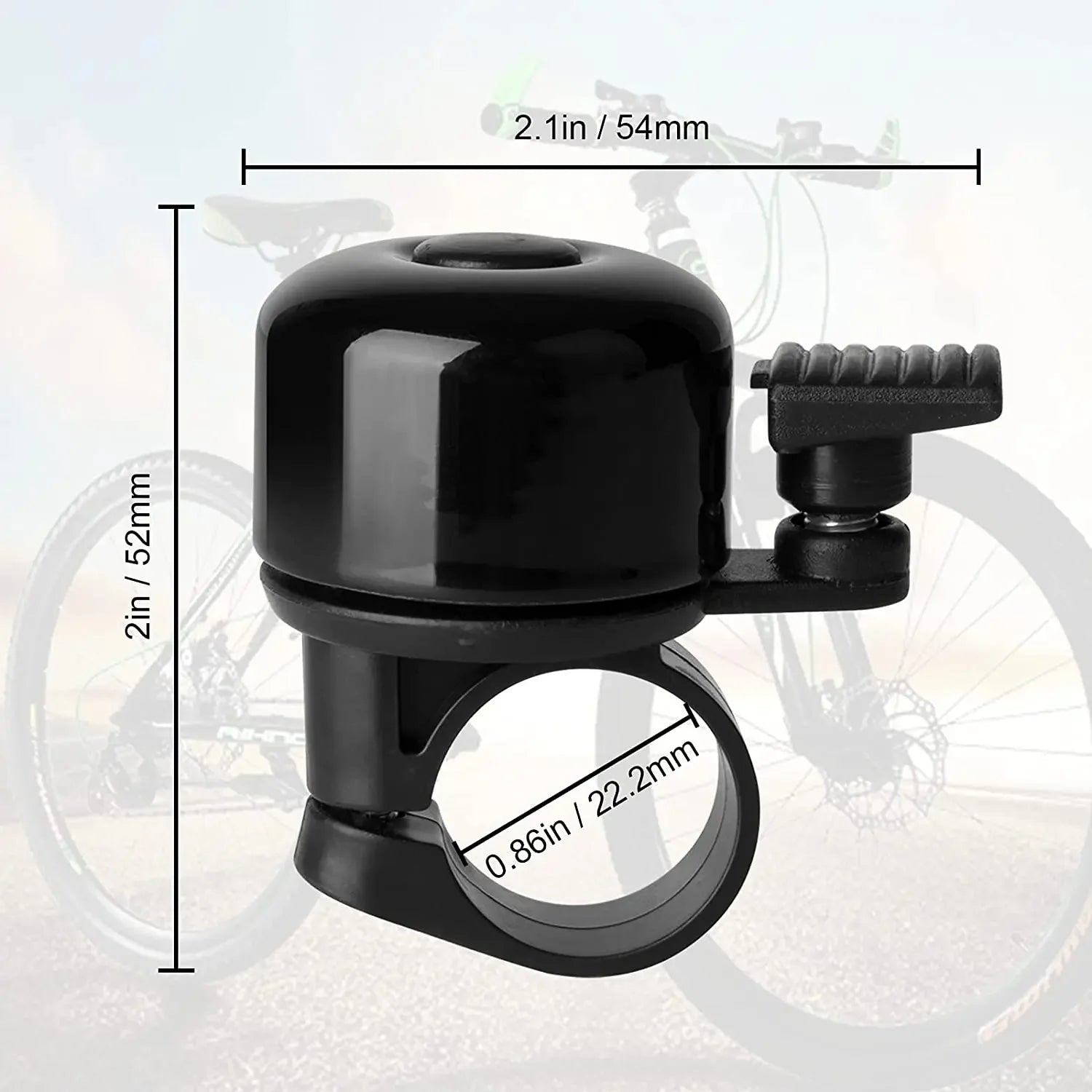 Alloy Bicycle Bell Loud MTB Road Bike Handlebar Safety Warning Ring