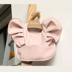 Waterproof Baby Bib with Pocket Soft PU Feeding Bib for Kids