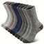 5 Pairs Merino Wool Hiking Socks Men Thick Thermal Cold Weather