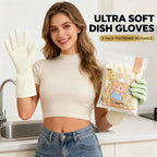 3 Pairs Kitchen Cleaning Gloves Waterproof Non-Slip