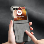 PU Leather Matte Case for Motorola Razr 70 60  50 & 40 Ultra