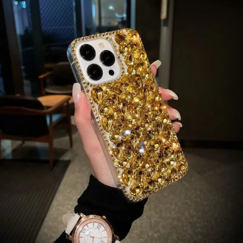 Luxury Bling Glitter Diamond Case for iPhone 17 16 15 14 13 12 Pro Max