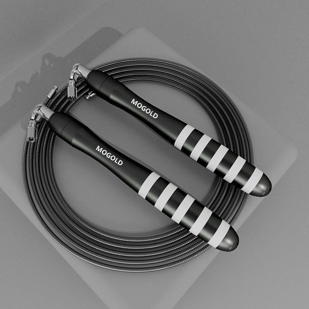 CrossFit Steel Wire Speed Jump Rope Men Home Gym Workout Fitness