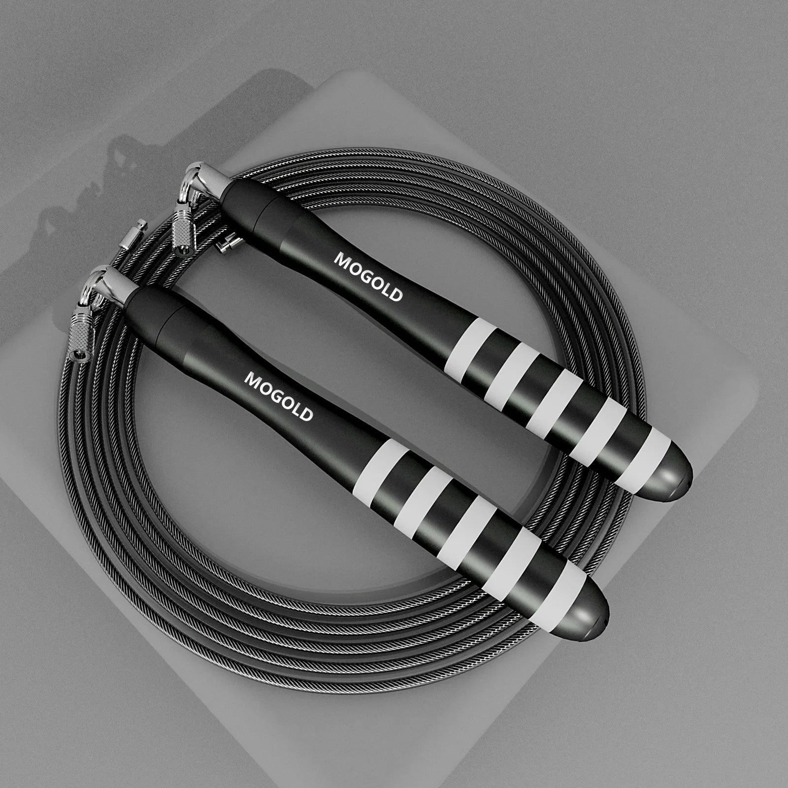 CrossFit Steel Wire Speed Jump Rope Men Home Gym Workout Fitness