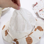 Floral Baby Bucket Hat UK Adjustable Infant Sun Cap